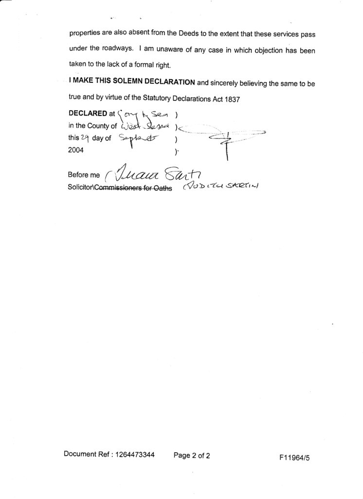 Right of way Information - Ferring Roads Scheme Association